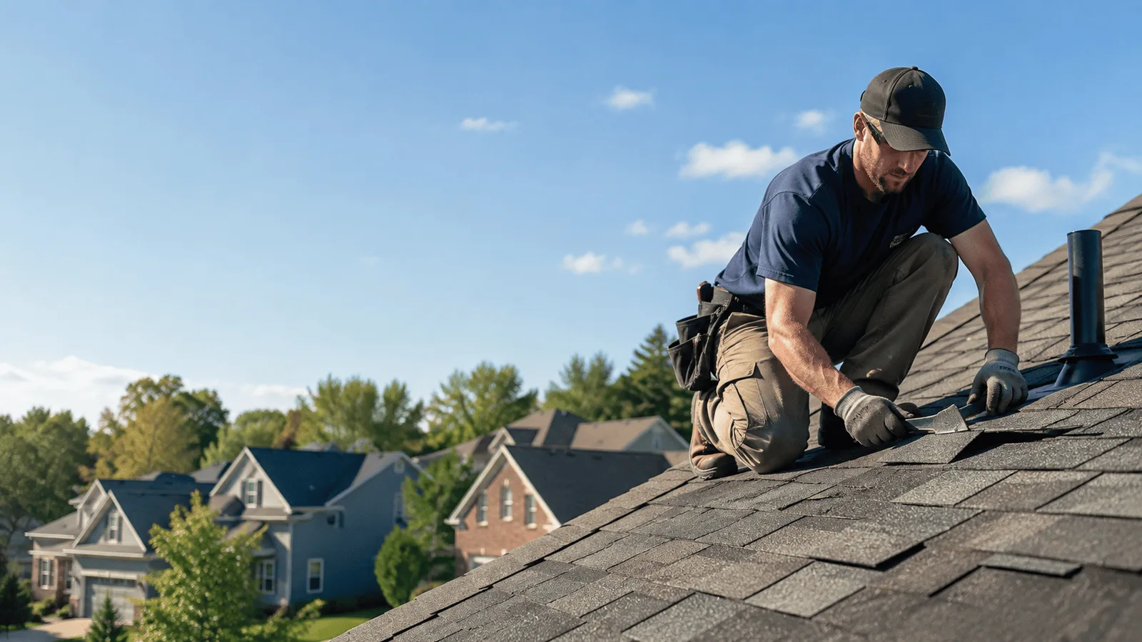 Roof Leak Repair in Harveysburg, OH near me
